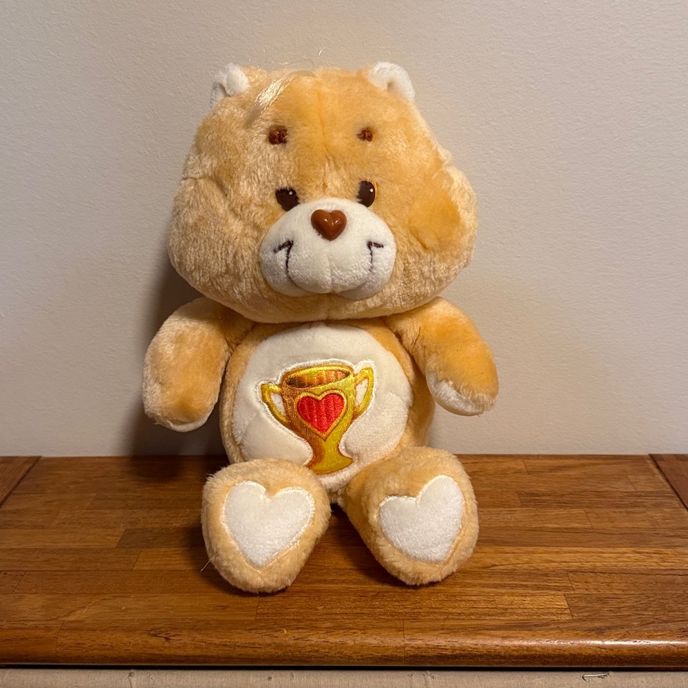 Vintage Care bear “champ bear”